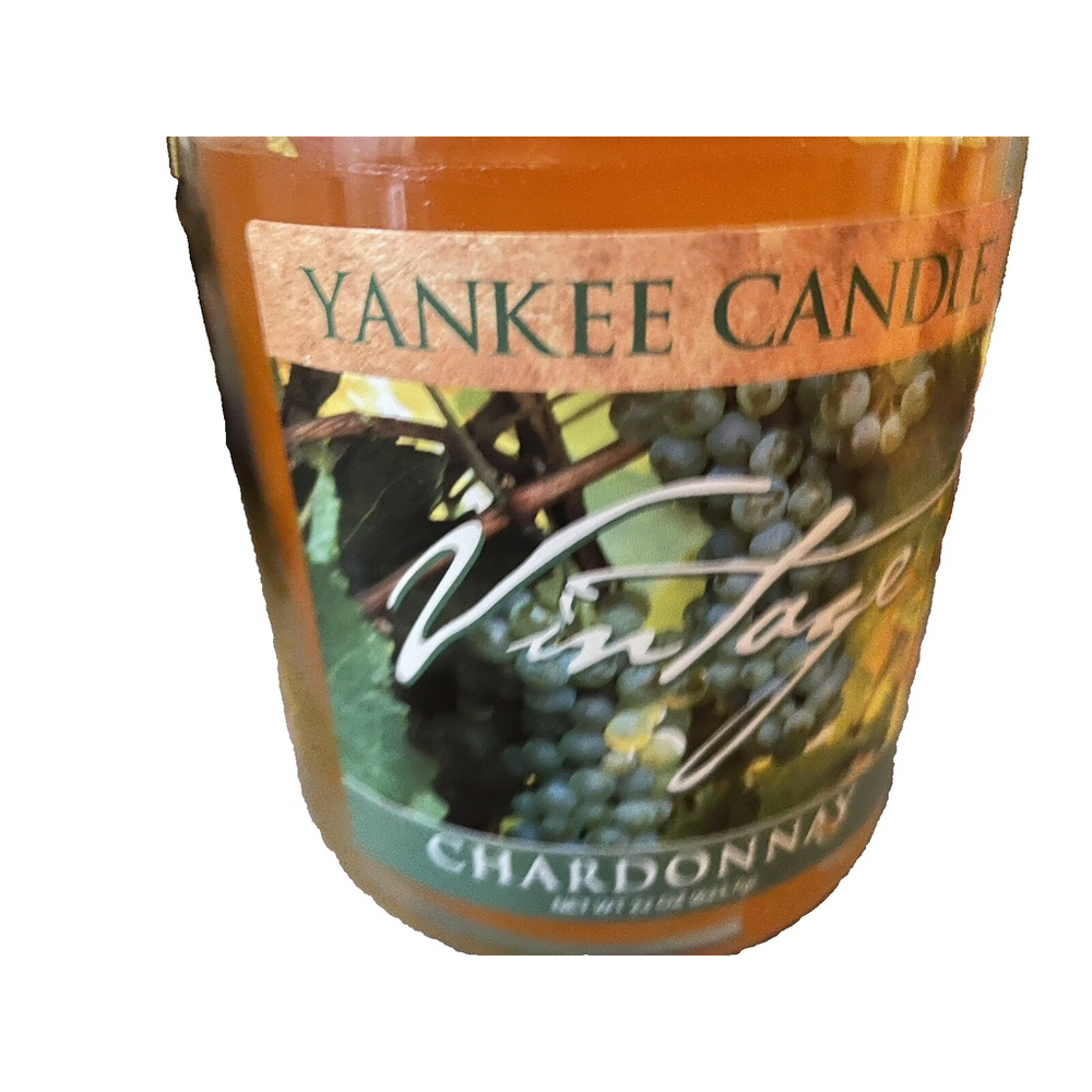 Yankee Candle Vintage Chardonnay 22 oz Open Never Been Used